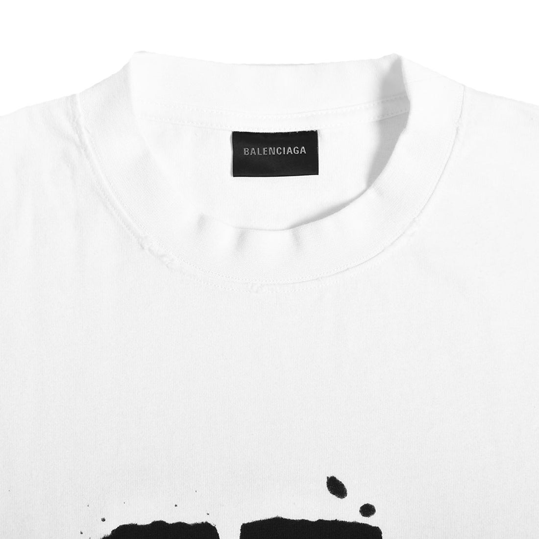[BALENCIAGA]Medium Fit T-Shirt/WHITE(612966TNVN4)