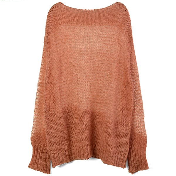 Mohair Lowgauge Knit/CORAL PINK(12120519)