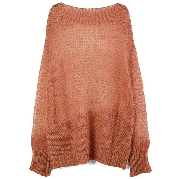 Mohair Lowgauge Knit/CORAL PINK(12120519)