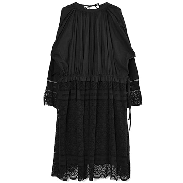 Church Lace Dress/BLACK(12210306)