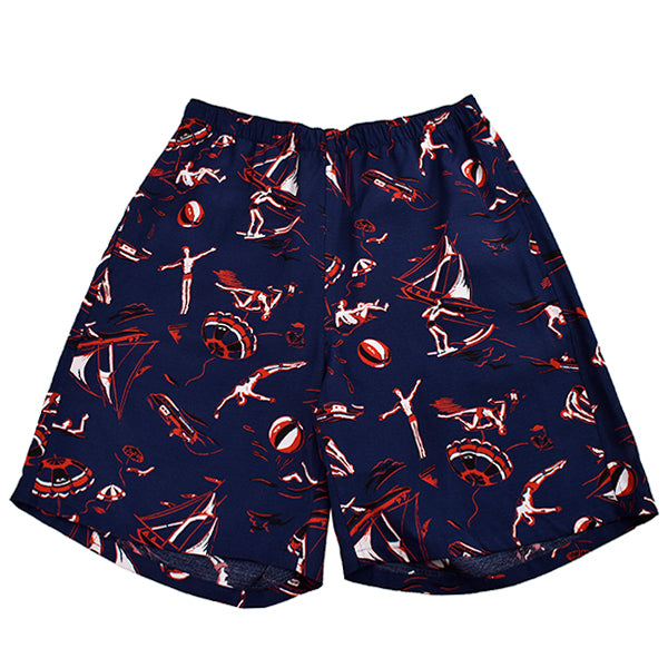 WIDE EASY SHORTS/NAVY(2221-CP54-023)