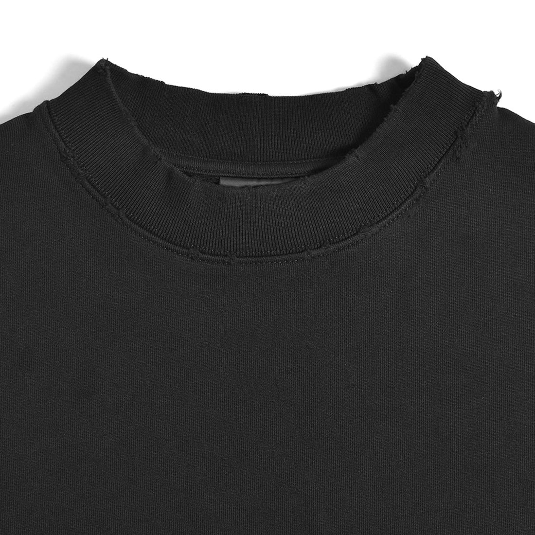 [BALENCIAGA]Oversized Crewneck Sweater/BLACK/WHITE(745007TOVF3)