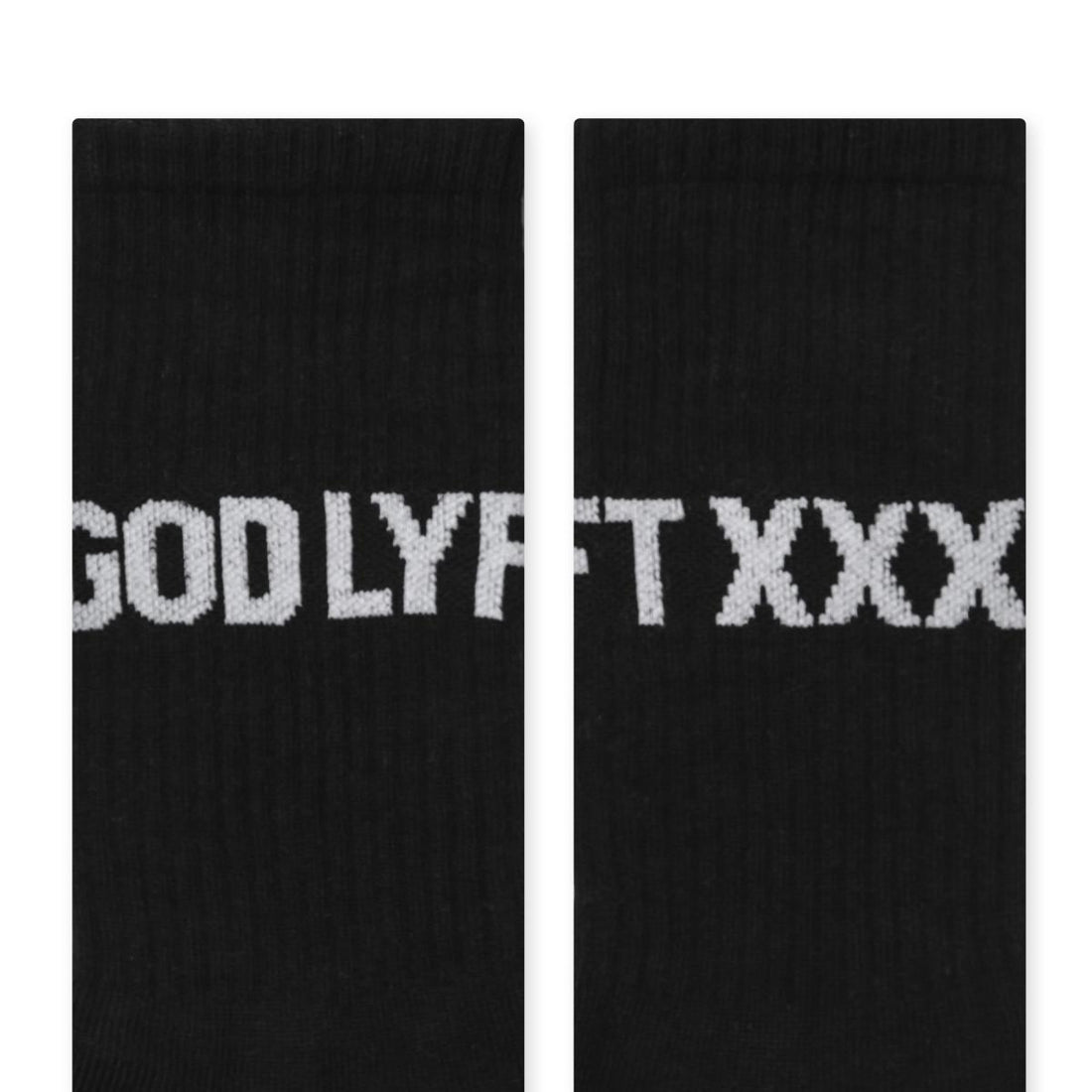 [LYFT x GOD SELECTION XXX]SOCKS/BLACK(GX-A23-LFSO-01)