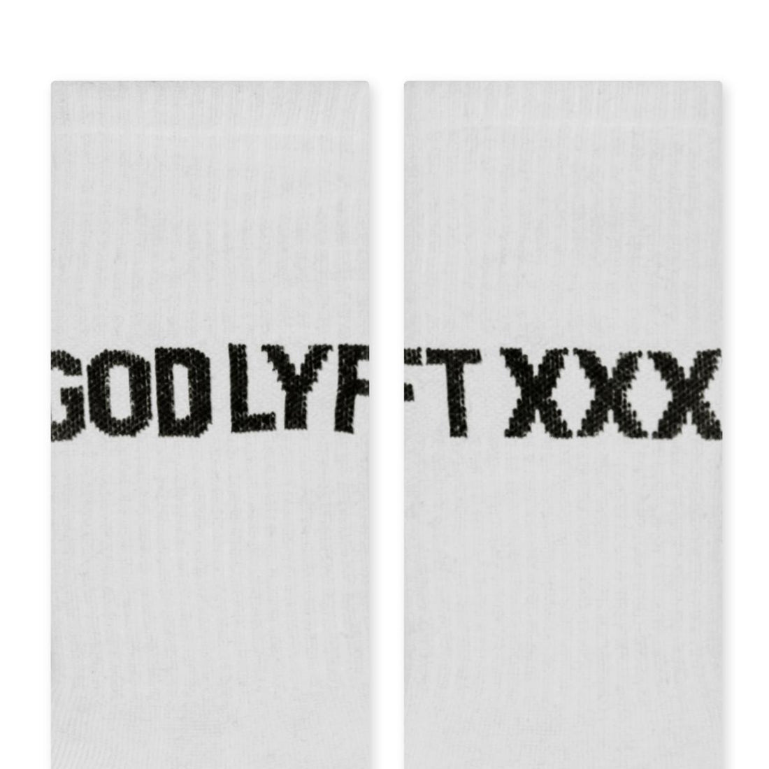 [LYFT x GOD SELECTION XXX]SOCKS/WHITE(GX-A23-LFSO-01)