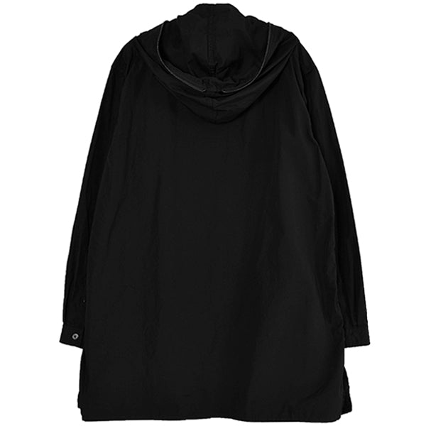 G-環縫いフードシャツ/BLACK(HD-B04-001)