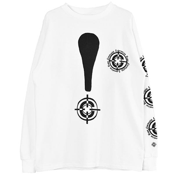TARGET LS TEE/WHITE(RE-CO-WH-00-00-203)