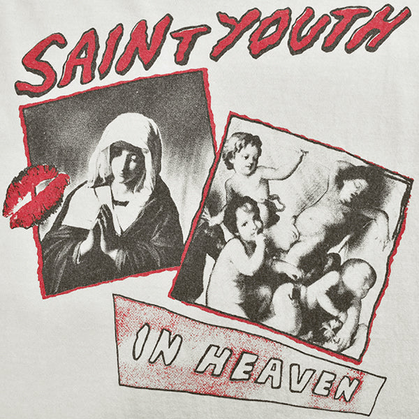 SS TEE/IN HEAVEN/WHITE(SM-S22-0000-003)