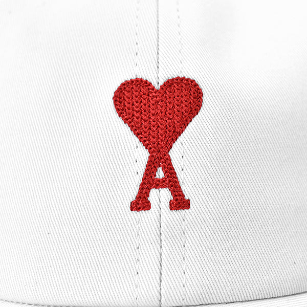 RED ADC EMBROIDERY CAP/WHITE(UCP213.481)