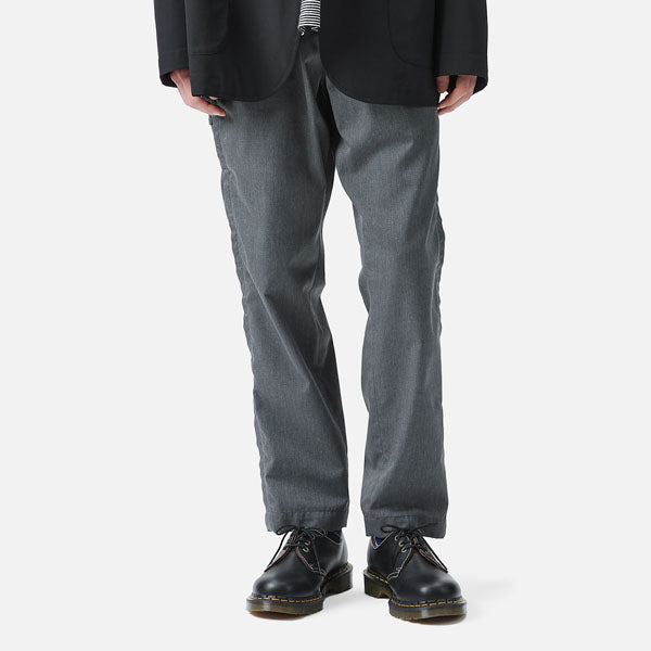 SIDE COLOR TAPERED PANTS/CHARCOAL GRAY(UE-222024)