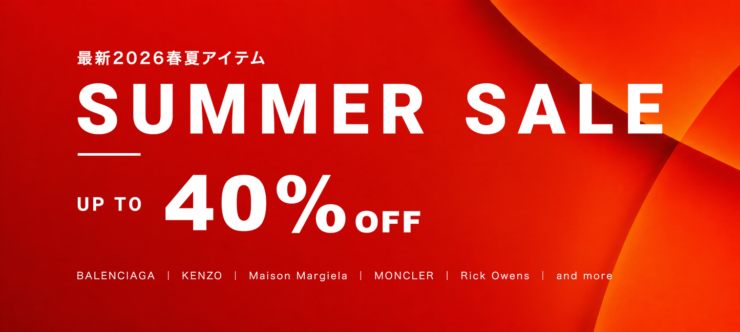 最大40%OFF!SUMMER SALE スタート!