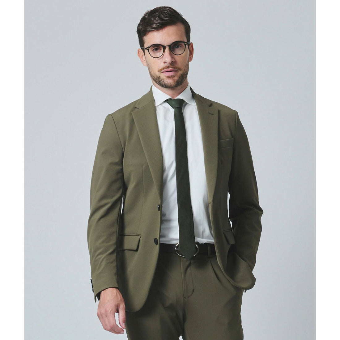 [junhashimoto]FORMAL JACKET/KHAKI/(1032510012)