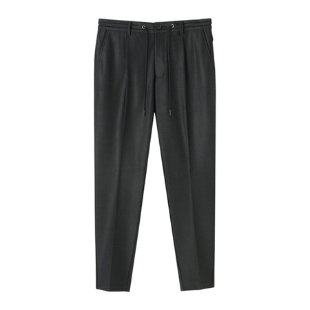 [junhashimoto]EASY TUCK PANTS/BLACK/(1072510054)