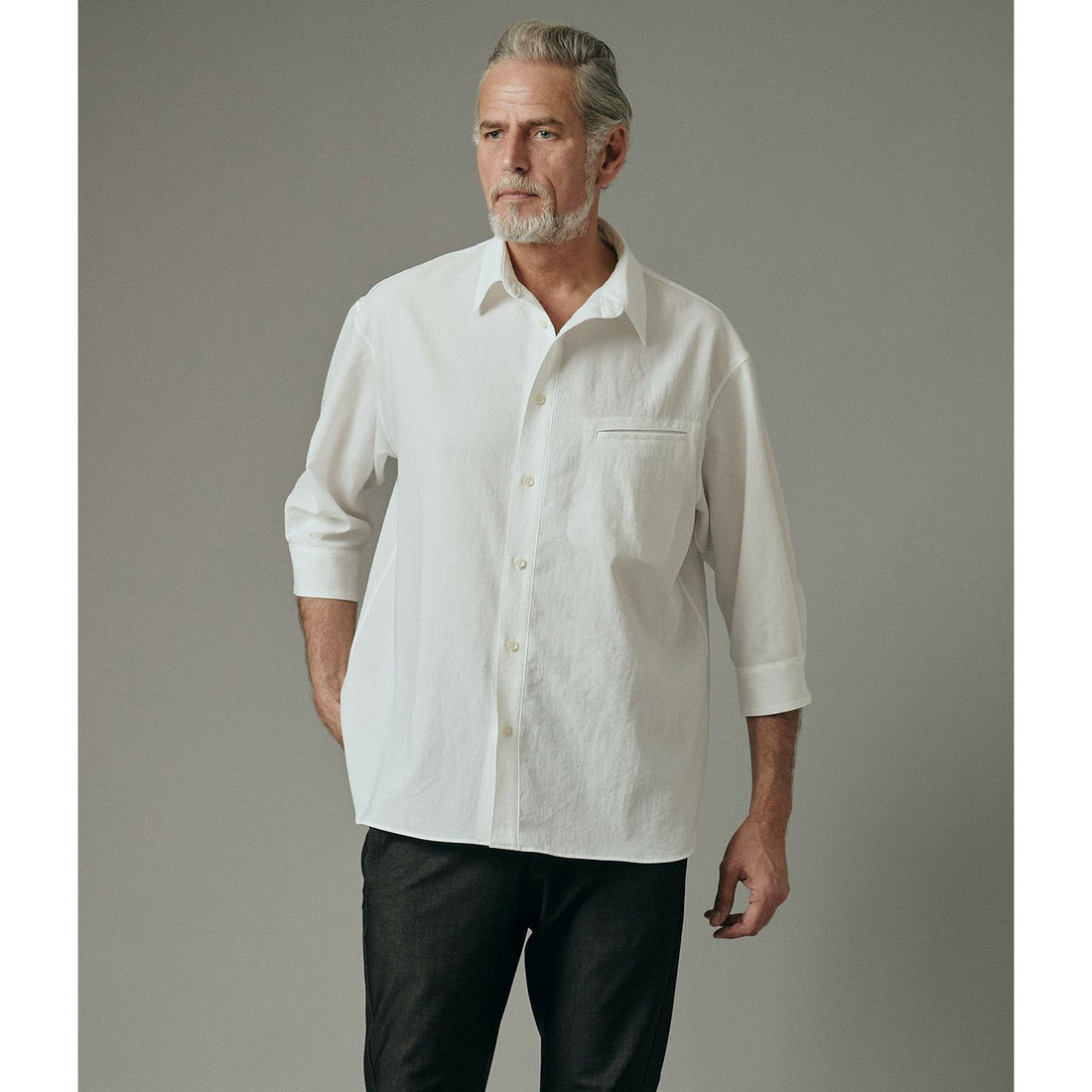 [junhashimoto]7SLEEVE SHIRTS/WHITE(1062520006)