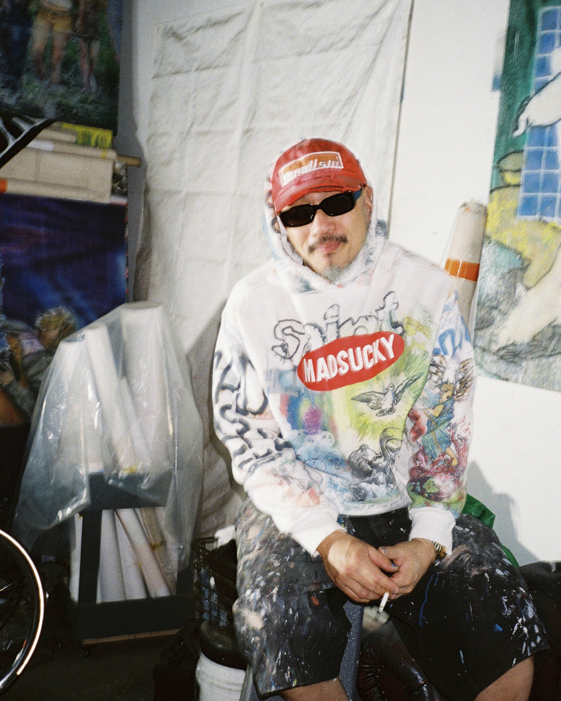 [SAINT Mxxxxxx]MDS_DBL FACE HOODIE/MADSUCKY(SM-MK1-0000-C76)