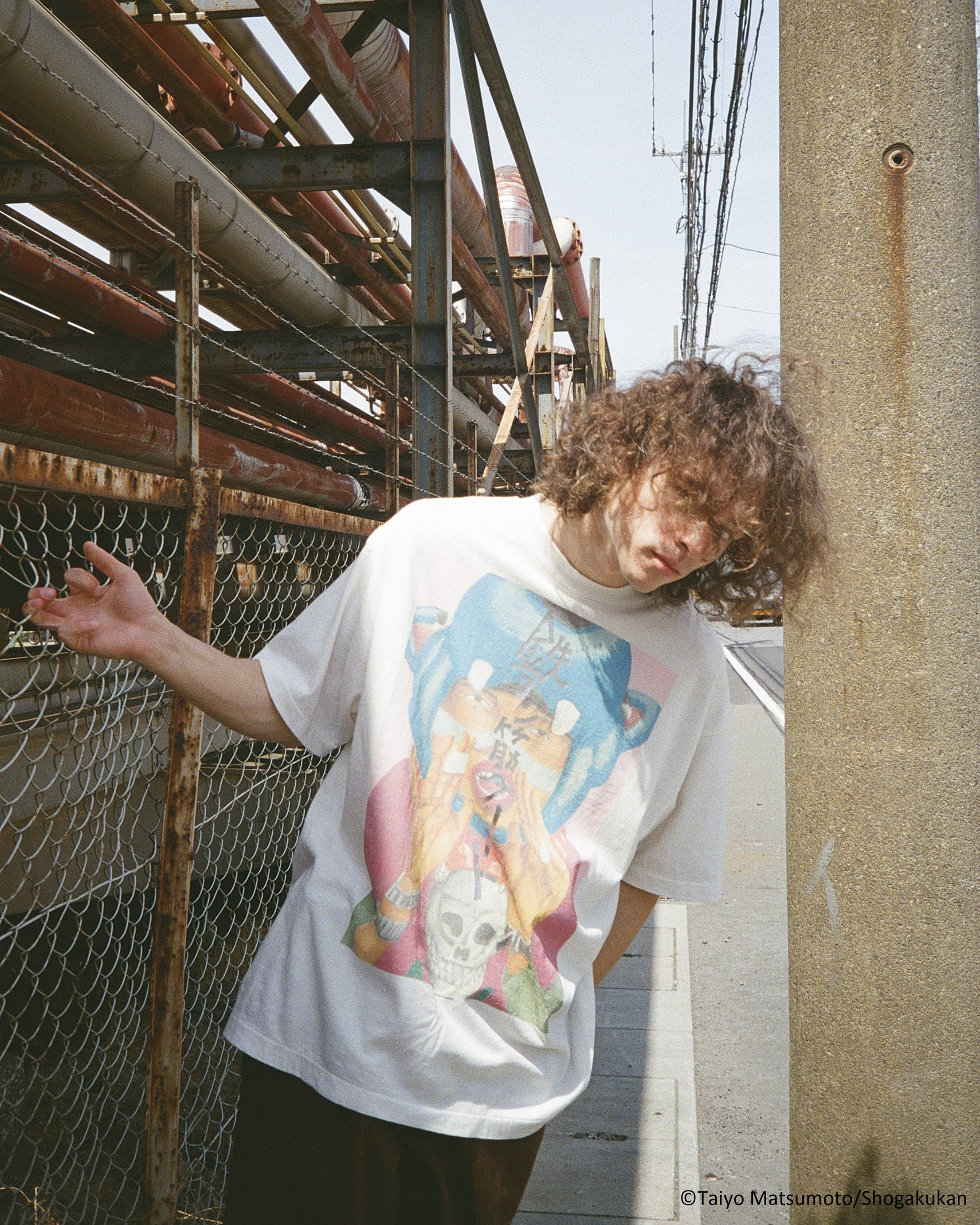 SAINT Mxxxxxx]鉄コン筋クリート_SS T-SHIRT/SHIRO(SM-MK1-0000-C82