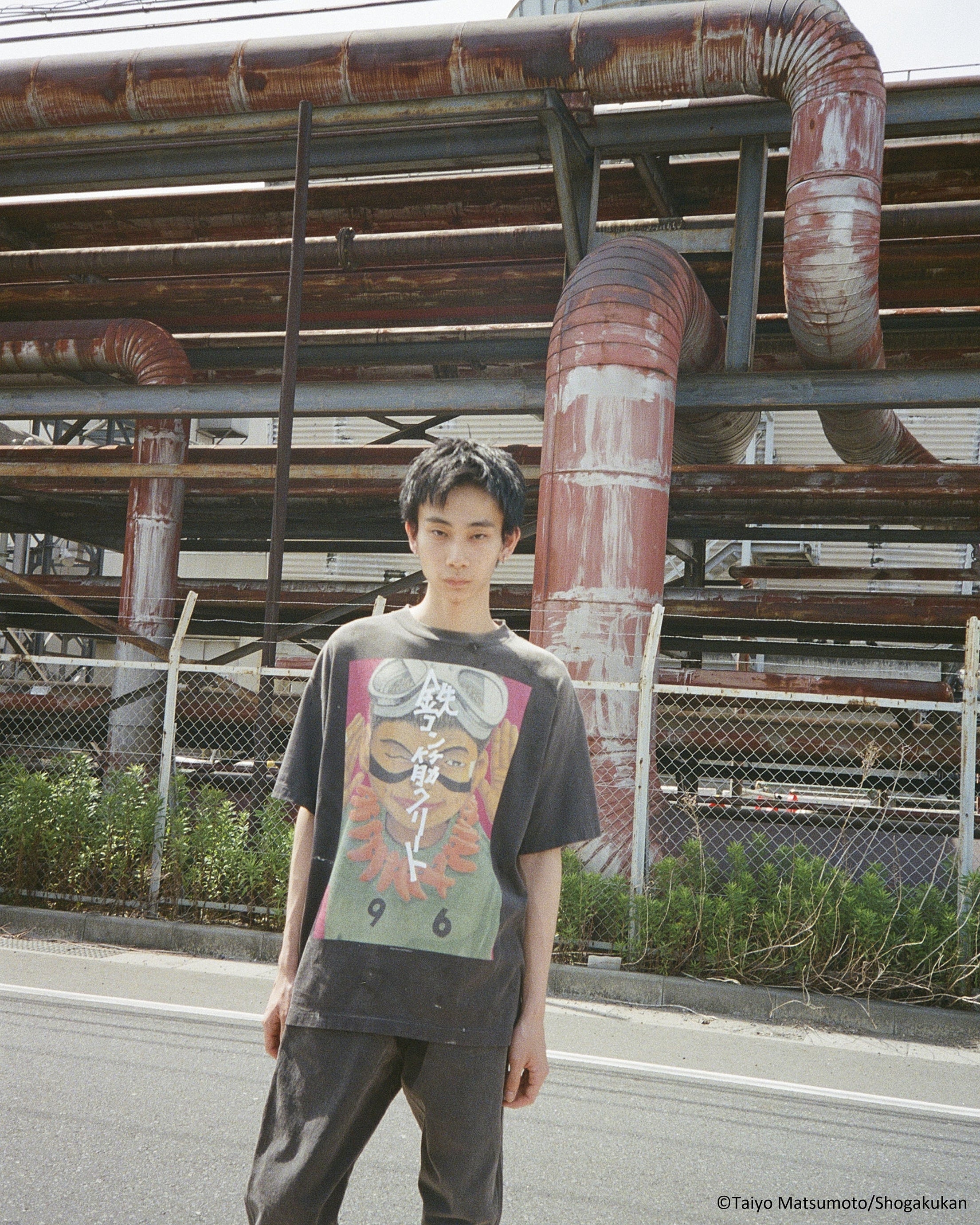 SAINT Mxxxxxx]鉄コン筋クリート_SS T-SHIRT/KURO(SM-MK1-0000-C81