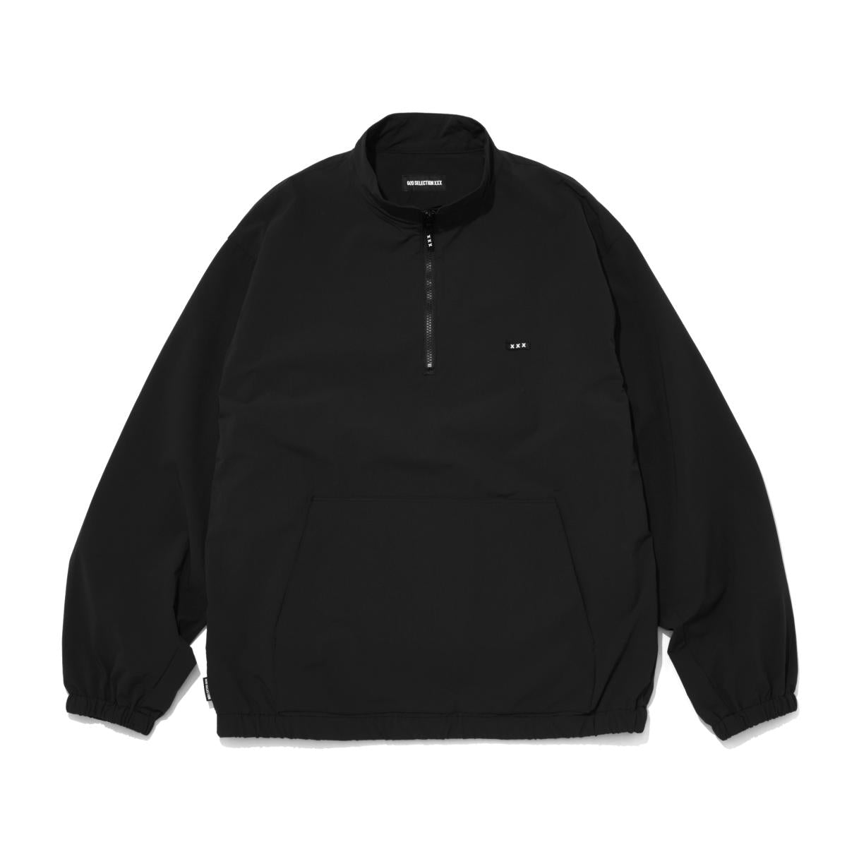 GOD SELECTION XXX]HALF ZIP TRACK JACKET/BLACK(GX-A26-JK-05) – R&Co.