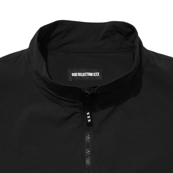 [GOD SELECTION XXX]HALF ZIP TRACK JACKET/BLACK(GX-A26-JK-05)