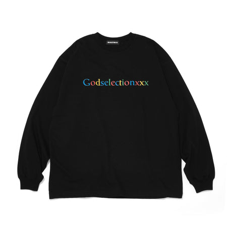 [GOD SELECTION XXX]LONG SLEEVE T-SHIRT/BLACK(GX-A26-LT-05)