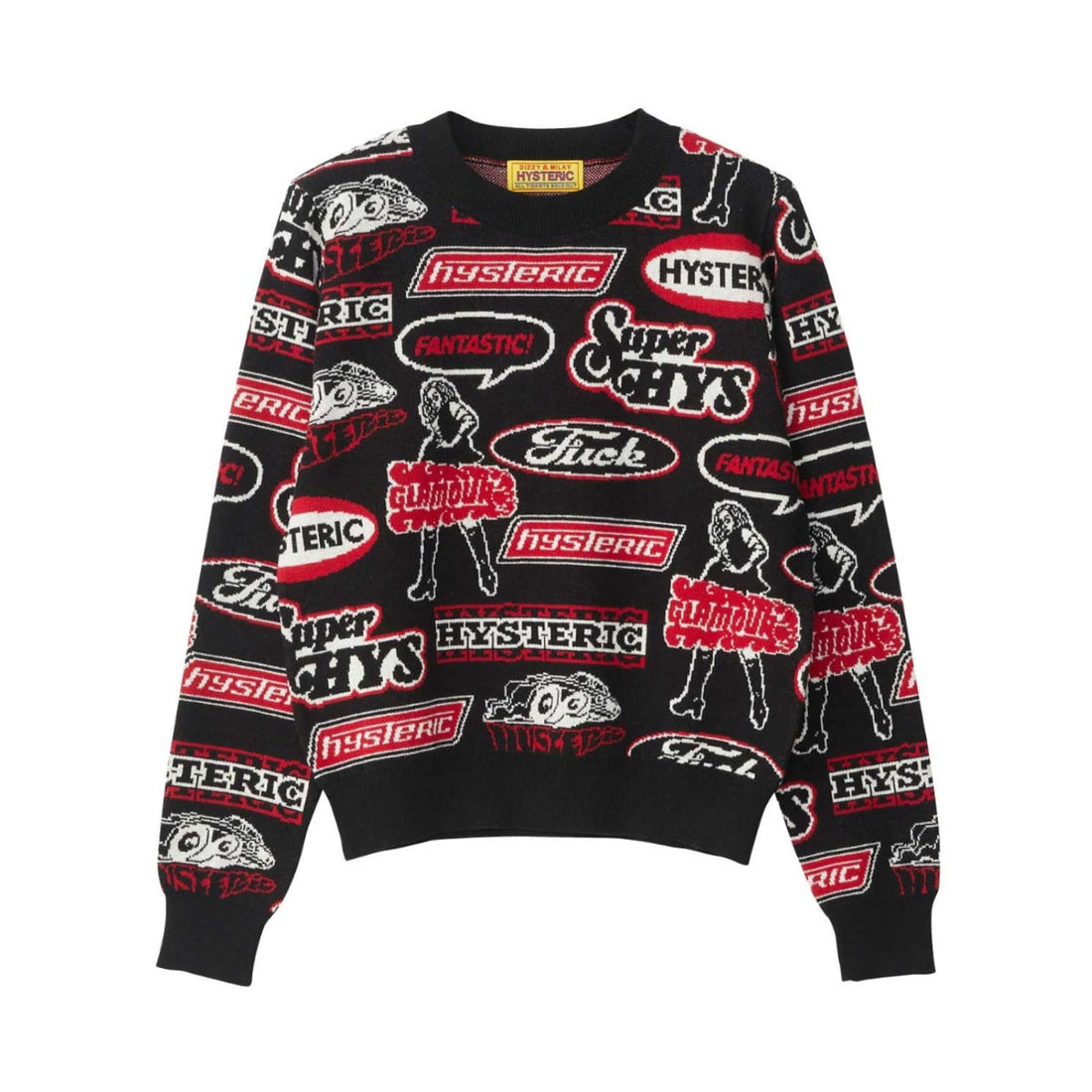HYSTERIC GLAMOUR WOMNS]FANTASTIC BOX柄ジャカード ショート丈 