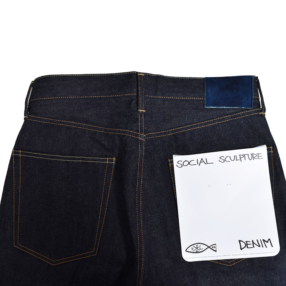 visvim]SOCIAL SCULPTURE 01 RAW/INDIGO(0124105005002) – R&Co