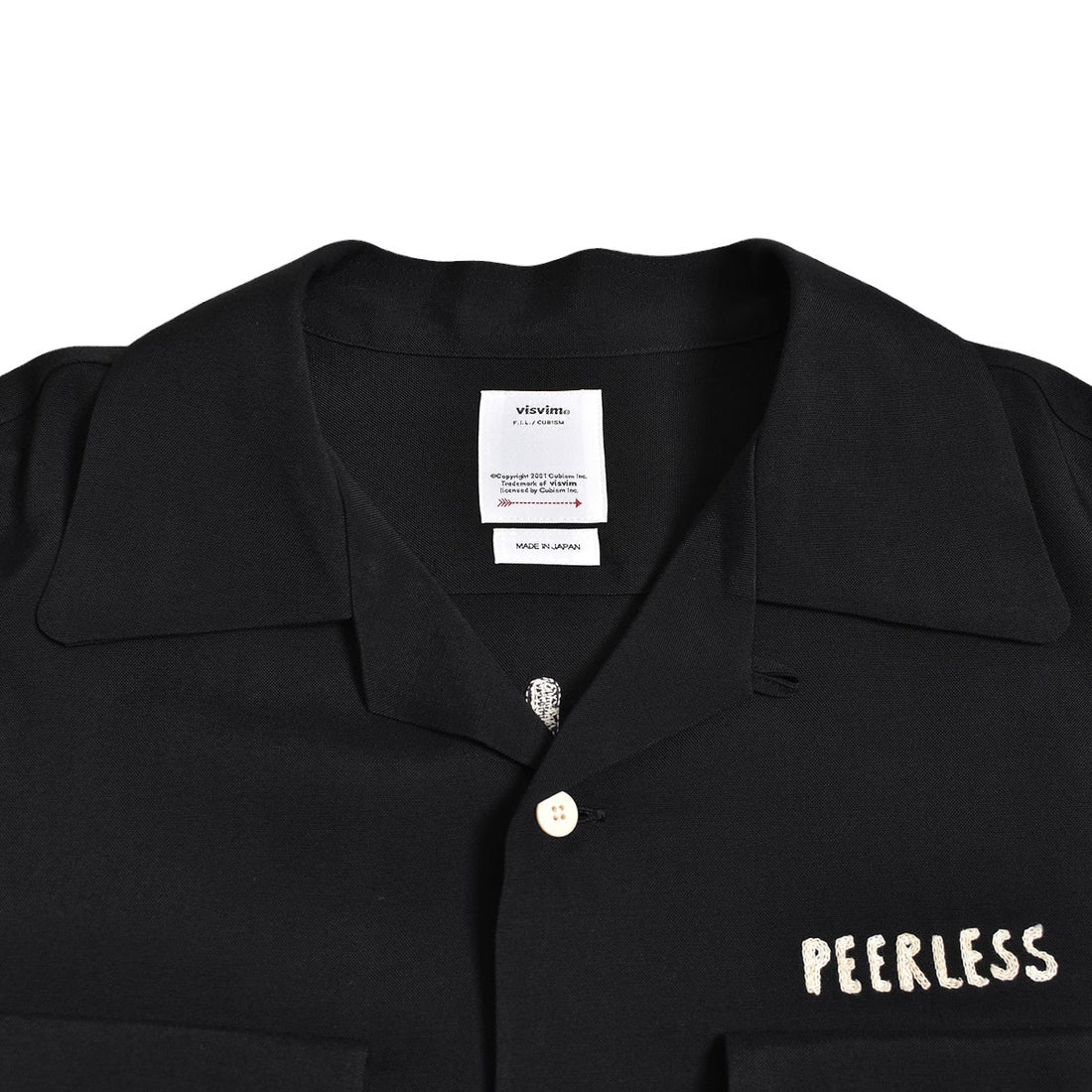 visvim]KEESEY G.S.SHIRT L/S I.Q.W.T./BLACK(0124105011015) – R&Co 