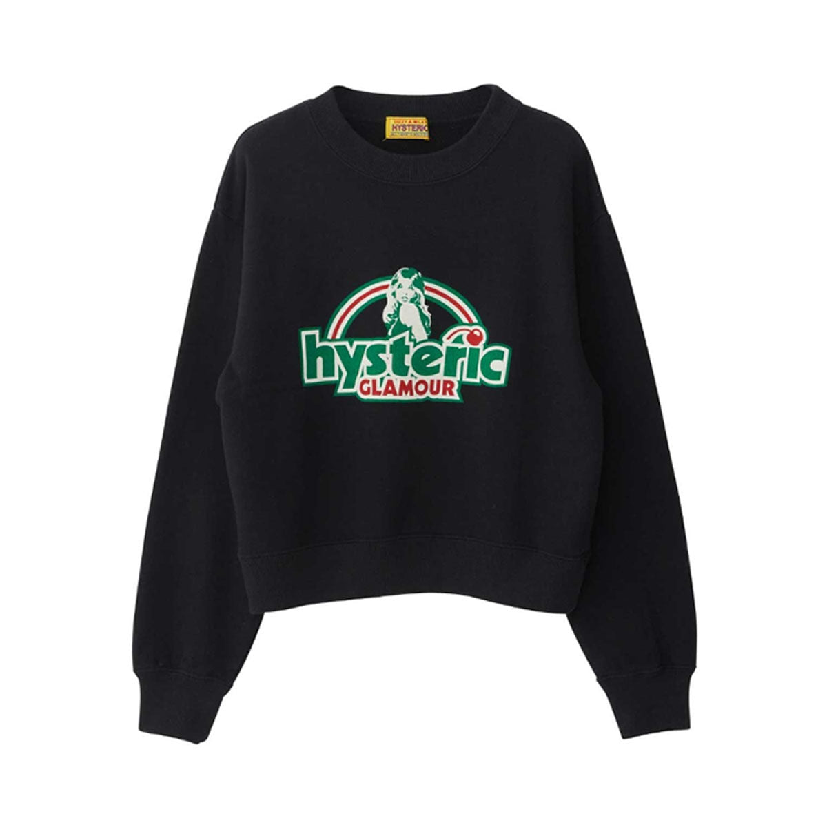 HYSTERIC GLAMOUR】ショート丈スウェット