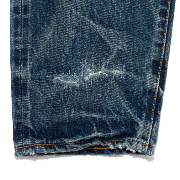 [SEQUEL]DAMEGE DENIM PANTS/BLACK(SQ-24AW-PT-10)