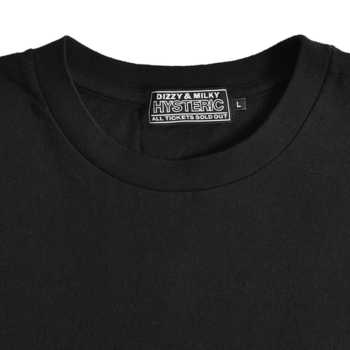 先行販売 DIZZY & MILKY HYSTERIC 半袖 Tシャツ ブラック 黒 - トップス