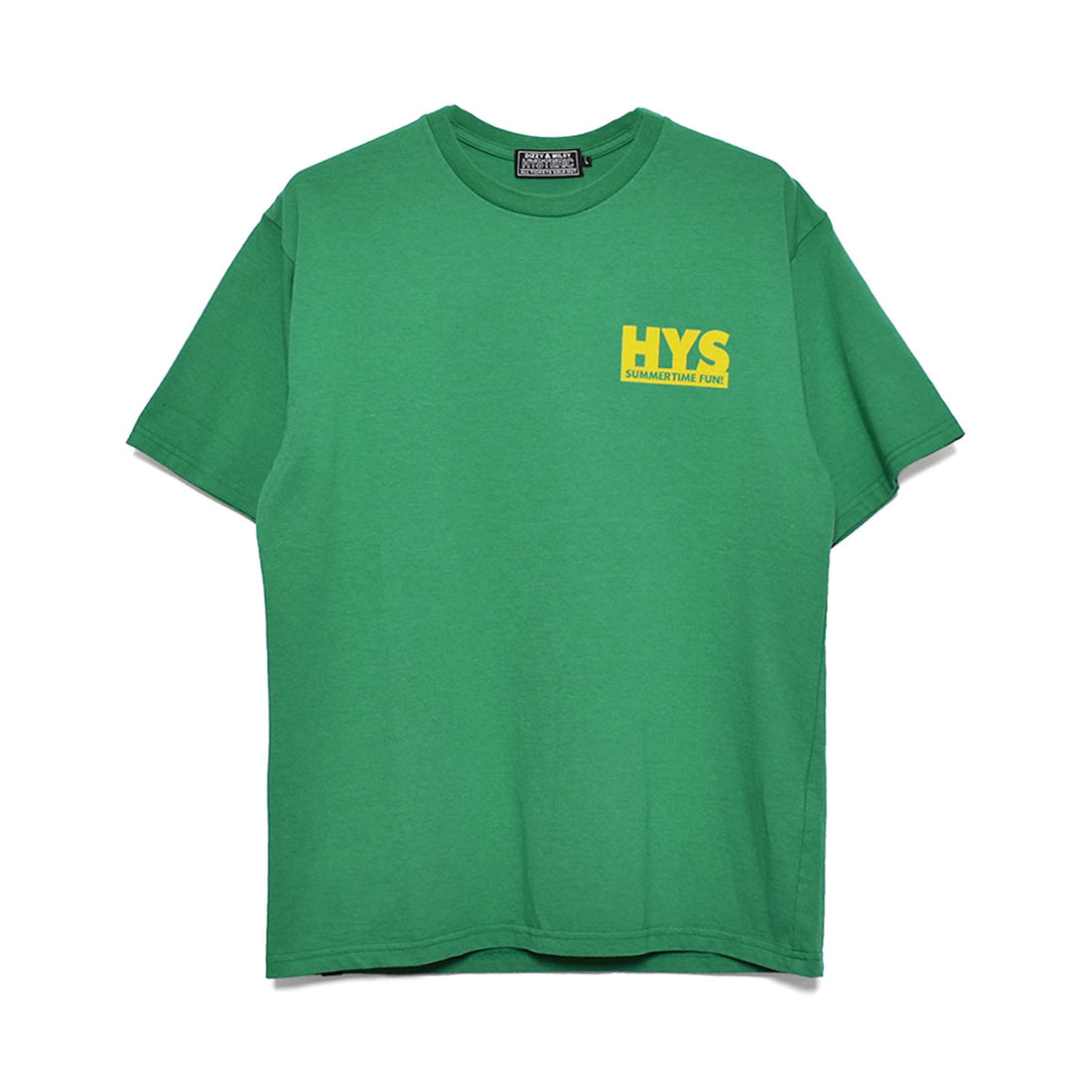[HYSTERIC GLAMOUR]SUMMER TIME FUN Tシャツ/GREEN(02232CT01)