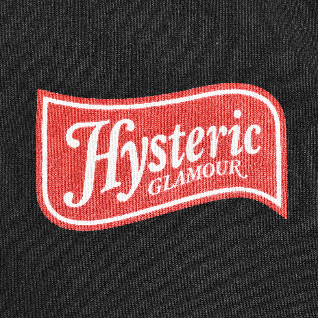 [HYSTERIC GLAMOUR]MUSIC UP パーカー/BLACK(02233CF01)