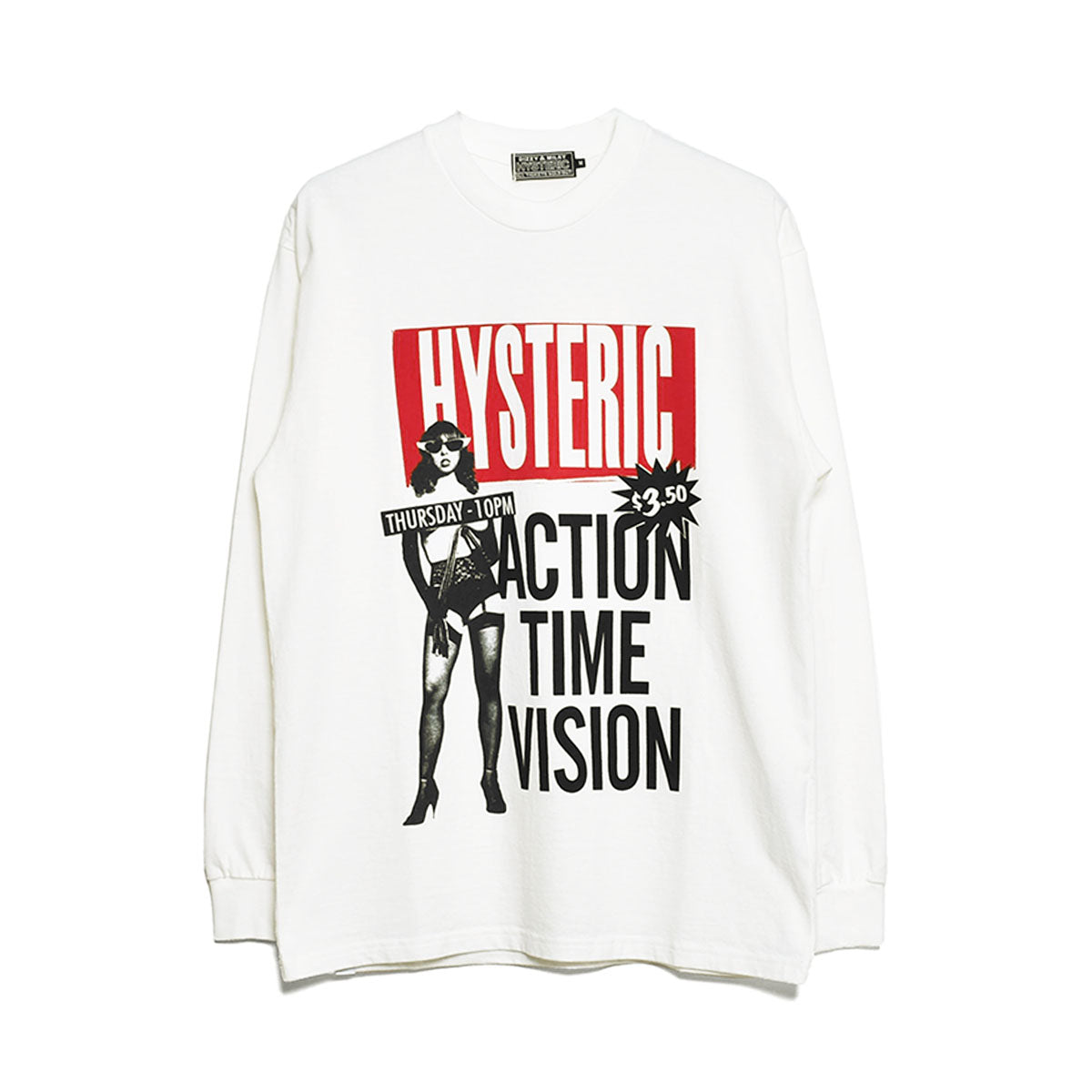 HYSTERIC GLAMOUR]HYSTERIC VISION Tシャツ/WHITE(02233CL01) – R&Co.