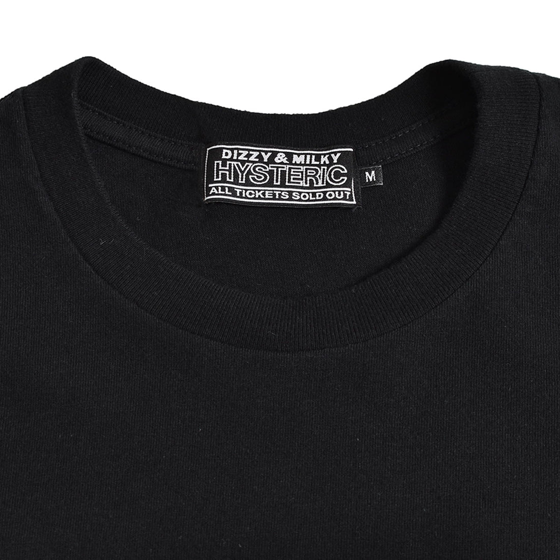[HYSTERIC GLAMOUR]RELIEVES TENSION Tシャツ/BLACK(02233CT02)