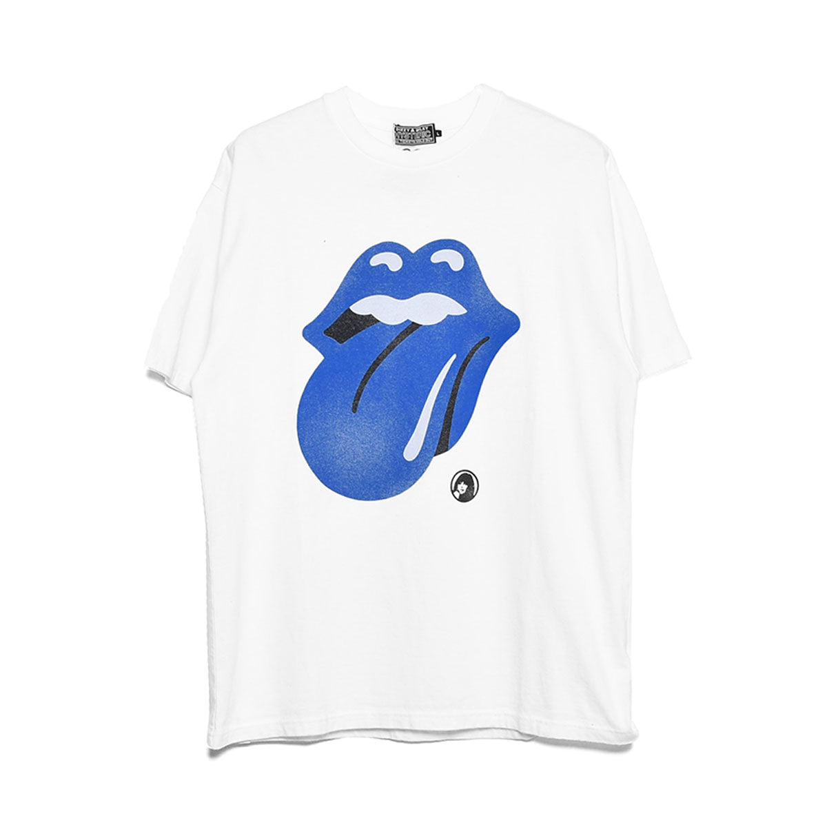 HYSTERIC GLAMOUR]THE ROLLING STONES/CIRCLE HEAD&BLUE TONGUE T ...