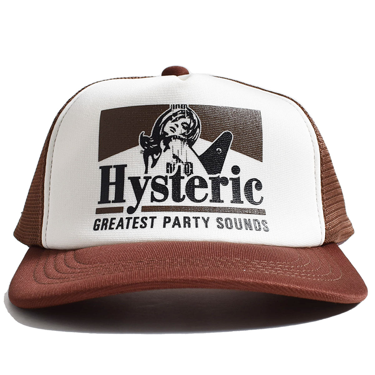 HYSTERIC GLAMOUR]GUITAR GIRL メッシュキャップ/BROWN(02233QH05) – R&Co.