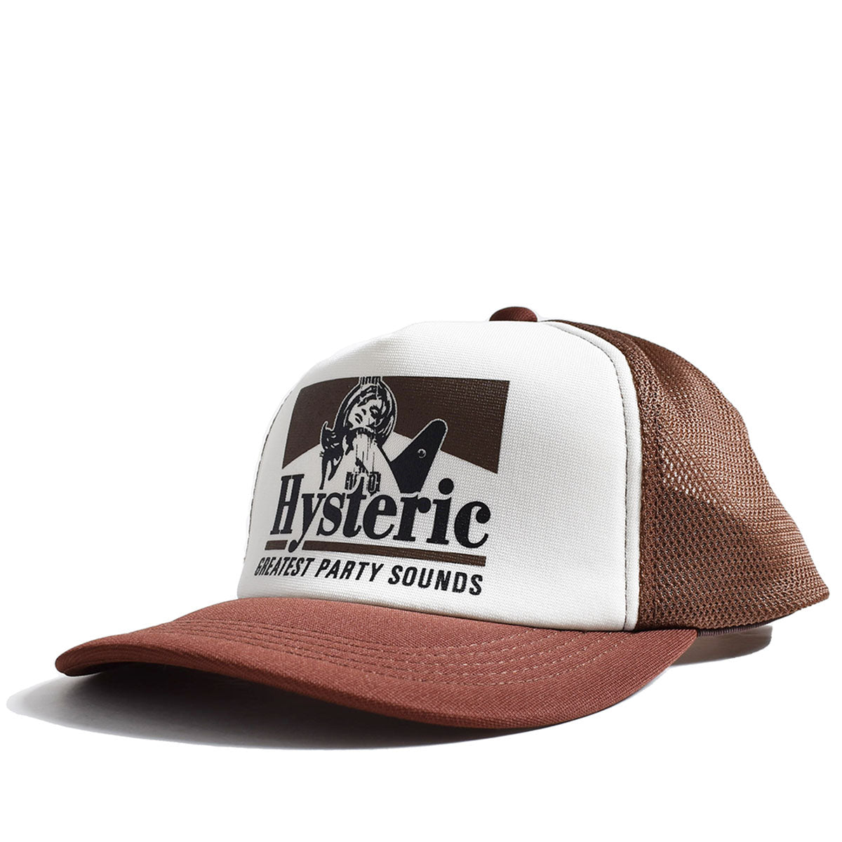 HYSTERIC GLAMOUR]GUITAR GIRL メッシュキャップ/BROWN(02233QH05) – R&Co.