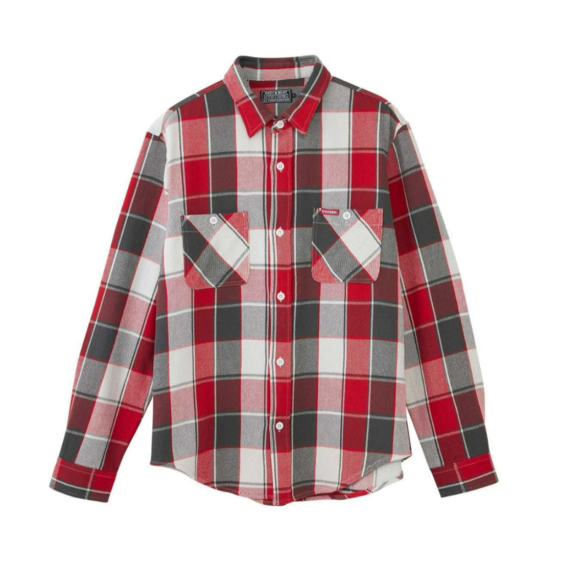 Hysteric glamour ヒステリックグラマー ネルシャツ 赤青チェック 