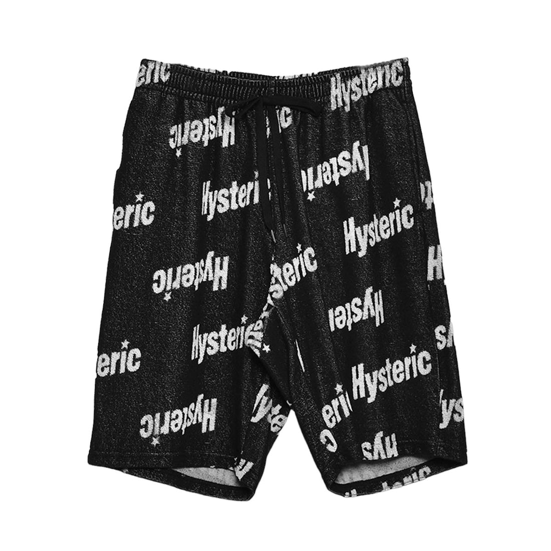HYSTERIC GLAMOUR]SLANTED LOGO柄 ショーツ/BLACK(02241CP02) – R&Co