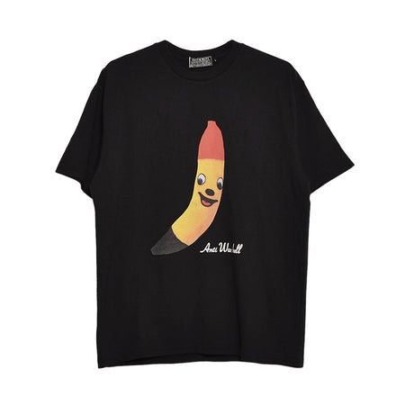 [HYSTERIC GLAMOUR]HYSTERIC BANANA Tシャツ/BLACK(02241CT06)