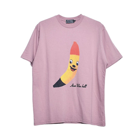 [HYSTERIC GLAMOUR]HYSTERIC BANANA Tシャツ/PINK(02241CT06)