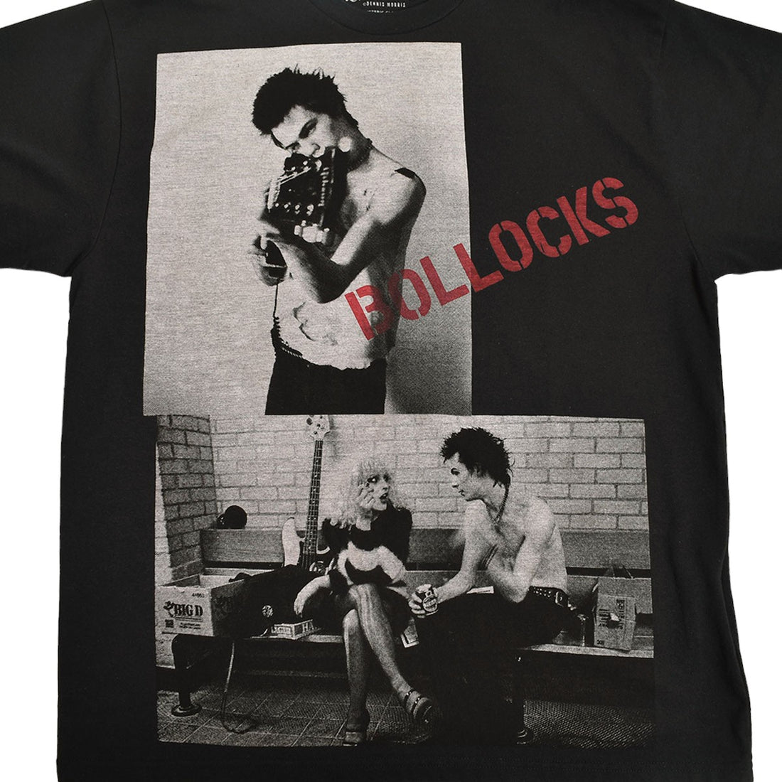 HYSTERIC GLAMOUR]DENNIS MORRIS/SID AND NANCY Tシャツ/BLACK 