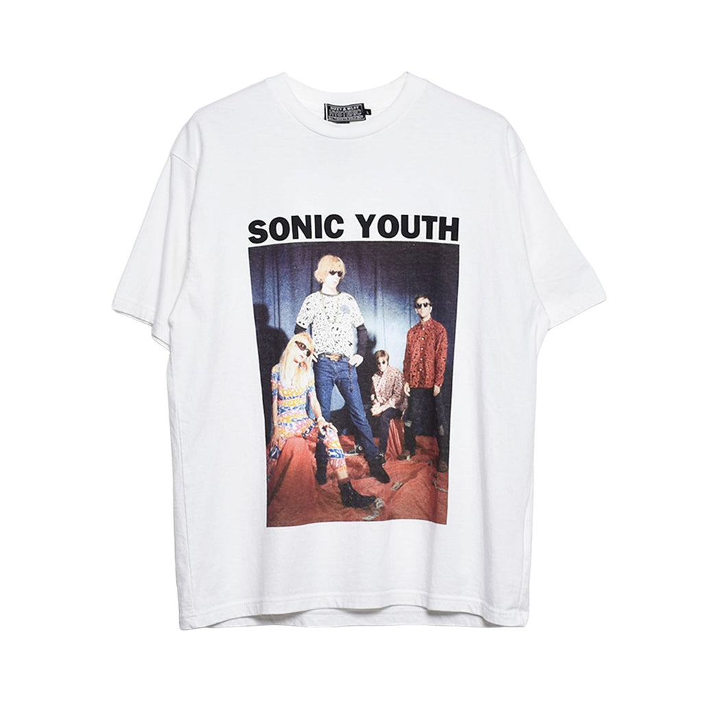 HYSTERIC GLAMOUR]SONIC YOUTH/OCT 1991 AT TYO Tシャツ/WHITE 