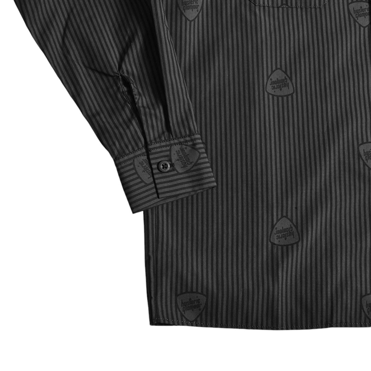 HYSTERIC GLAMOUR]SOUND VIBRATION エンジニアシャツ/CHARCOAL