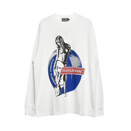 Hysteric Glamour ヒステリックグラマー ラグランロンT 90-00s