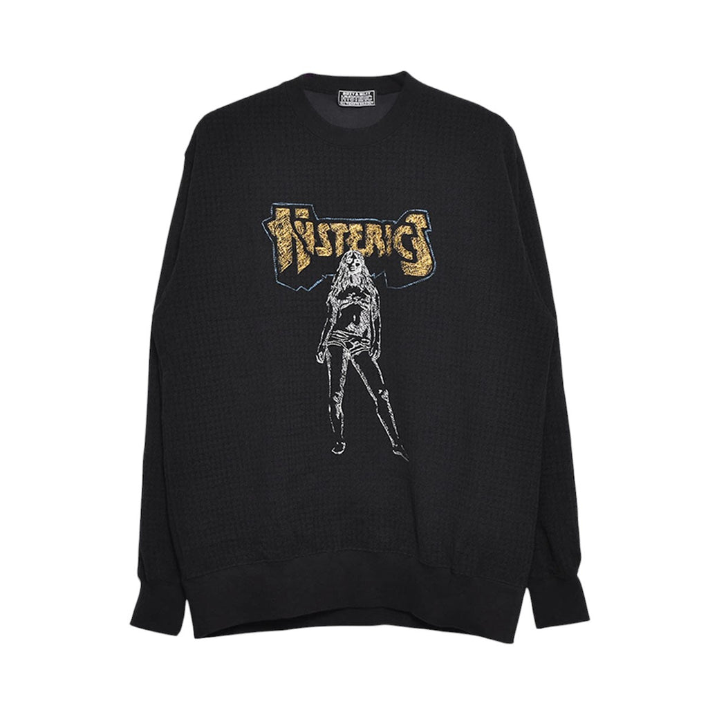 HYSTERIC GLAMOUR]BAD ASS MAMA刺繍 スウェット/BLACK(02243CS05) – R&Co