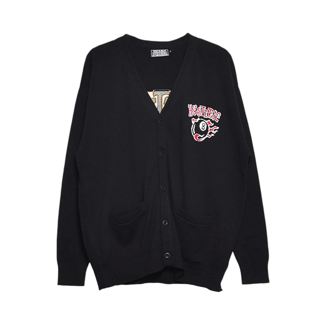即発送 WDS HYSTERIC GLAMOUR L/S T SHIRT 黒 づらく M
