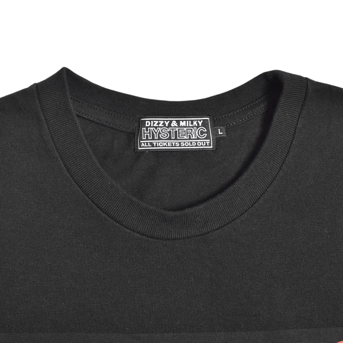 [HYSTERIC GLAMOUR]SMASH YOUR HEAD SBM Tシャツ/BLACK(02251CT02)