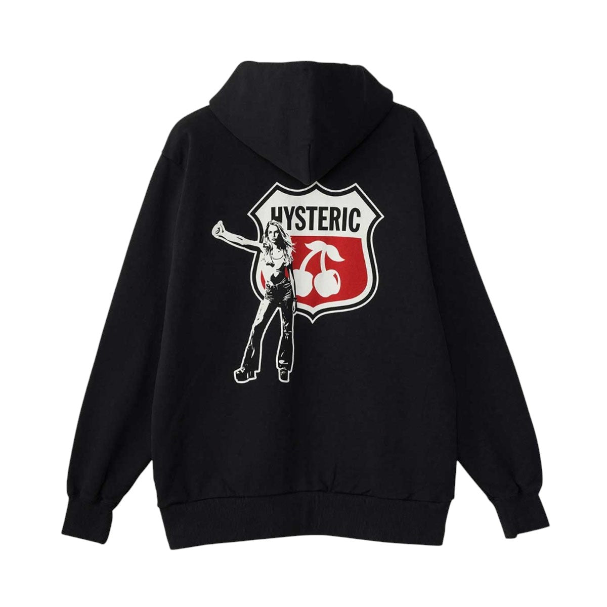 HYSTERIC GLAMOUR]HYSTERIC CHERRY パーカー/BLACK(02253CF02) – R&Co.