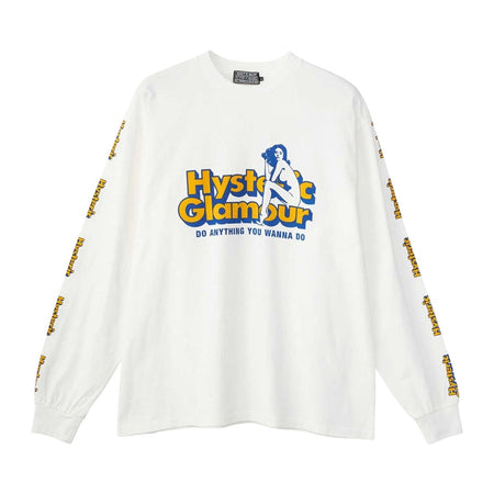 HYSTERIC GLAMOUR]SONIC YOUTH/OCT 1991 AT TYO Tシャツ/WHITE