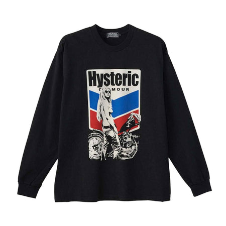 Hysteric Glamour smoking girl 長袖シャツ XL HYSTERIC GLAMOUR ヒステリックグラマー 23AW 02233AH02 SMOKING